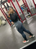 Acid Wash Highwaisted Legging